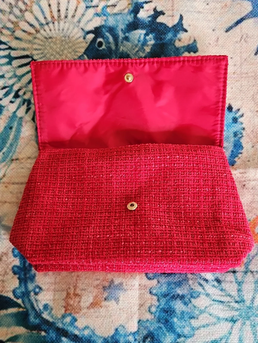Clarins Skincare With Tweed Cosmetic Bag